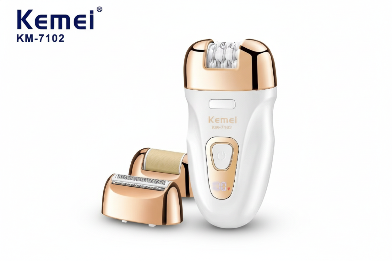 Kemei Luxe 3-in-1 : سرّ النعومة اللي تدوم