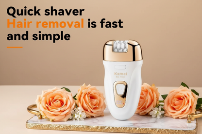 Kemei Luxe 3-in-1 : سرّ النعومة اللي تدوم